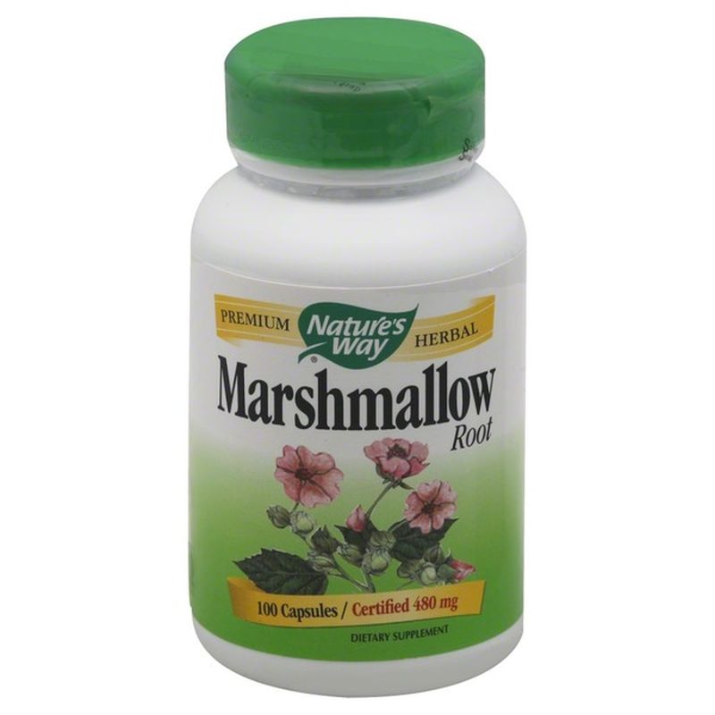 Nature's Way Marshmallow Root, 480 mg, Veg. Capsules (100 each) Instacart