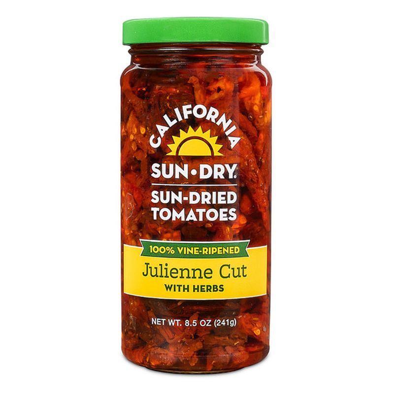 California Sun Dry SunDried Julienne Cut Tomatoes in Oil (8.5 oz