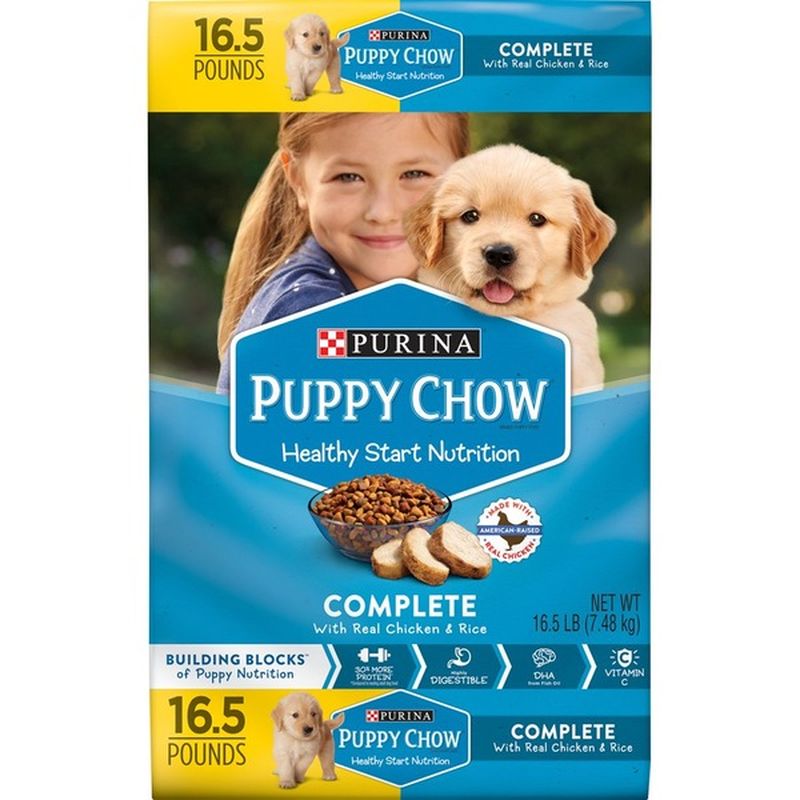 Purina Puppy Chow High Protein Dry Puppy Food, Complete With Real ...