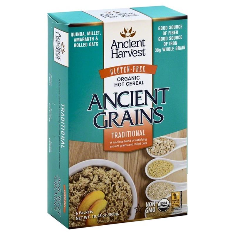 Ancient Harvest Hot Cereal, Traditional, Ancient Grains, Organic, Box