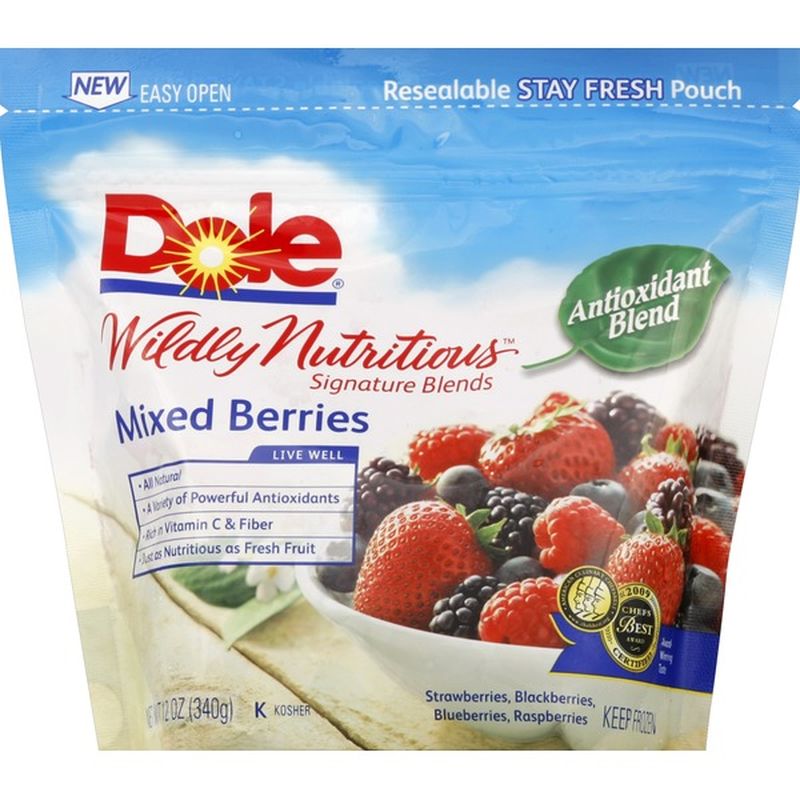 Dole Mixed Berries, Antioxidant Blend (12 oz) Instacart