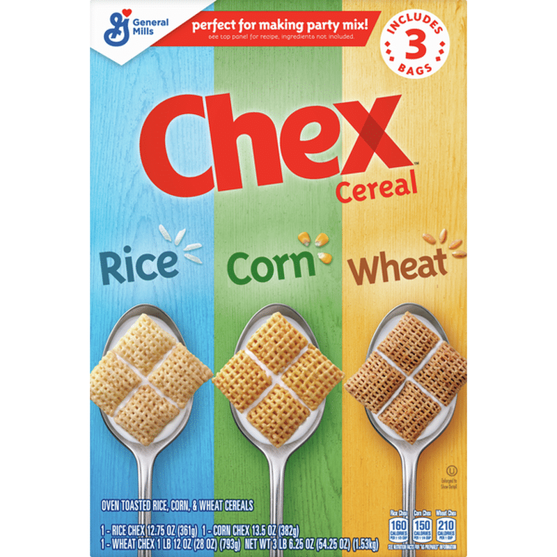 Chex Cereals Variety Pack 54 25 Oz Instacart