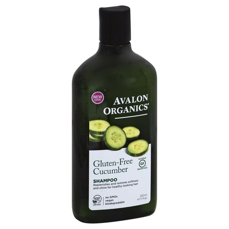 Avalon Organics Shampoo, GlutenFree Cucumber (11 oz) Instacart