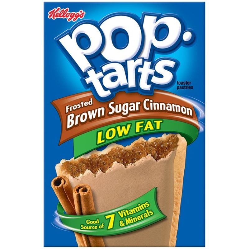 Kellogg S Pop Tarts Low Fat Frosted Brown Sugar Cinnamon Toaster