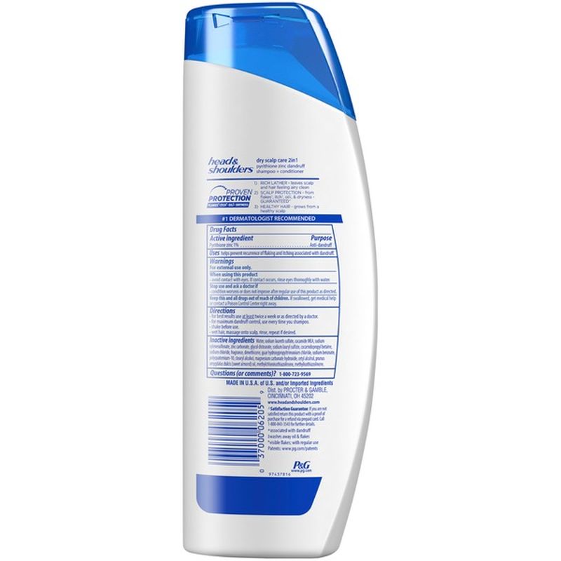 Head & Shoulders Dry Scalp Care with Almond Oil 2-in-1 Anti-Dandruff Paraben