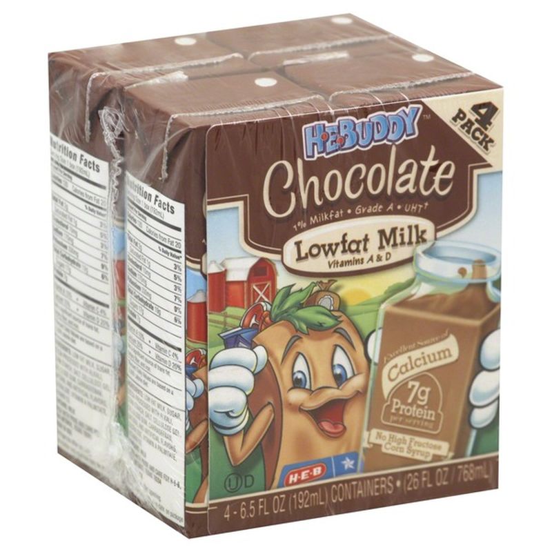 H-E-Buddy Low Fat 1% Milkfat Chocolate Milk