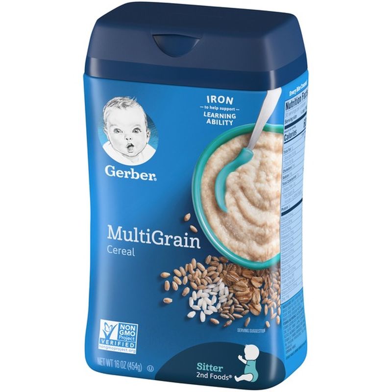 Gerber Multigrain Baby Cereal (16 oz) - Instacart