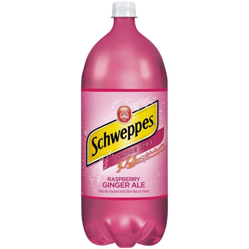 Schweppes Ginger Ale, Raspberry (2.1 qt) from ShopRite Instacart