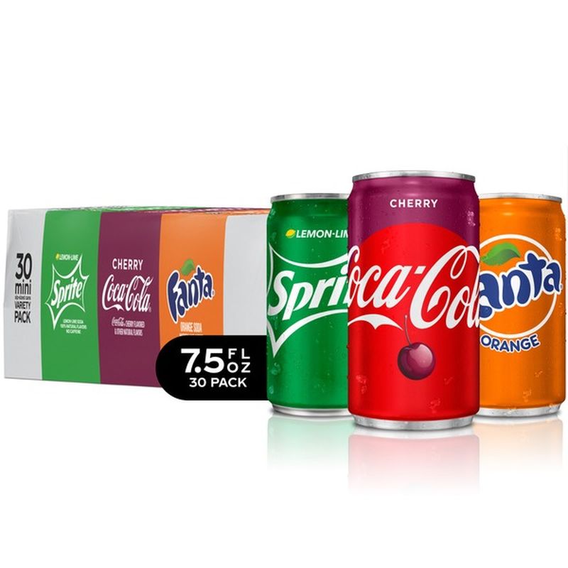 Mixed Brand Sparkling Fridge Pack Cans (7.5 oz) - Instacart