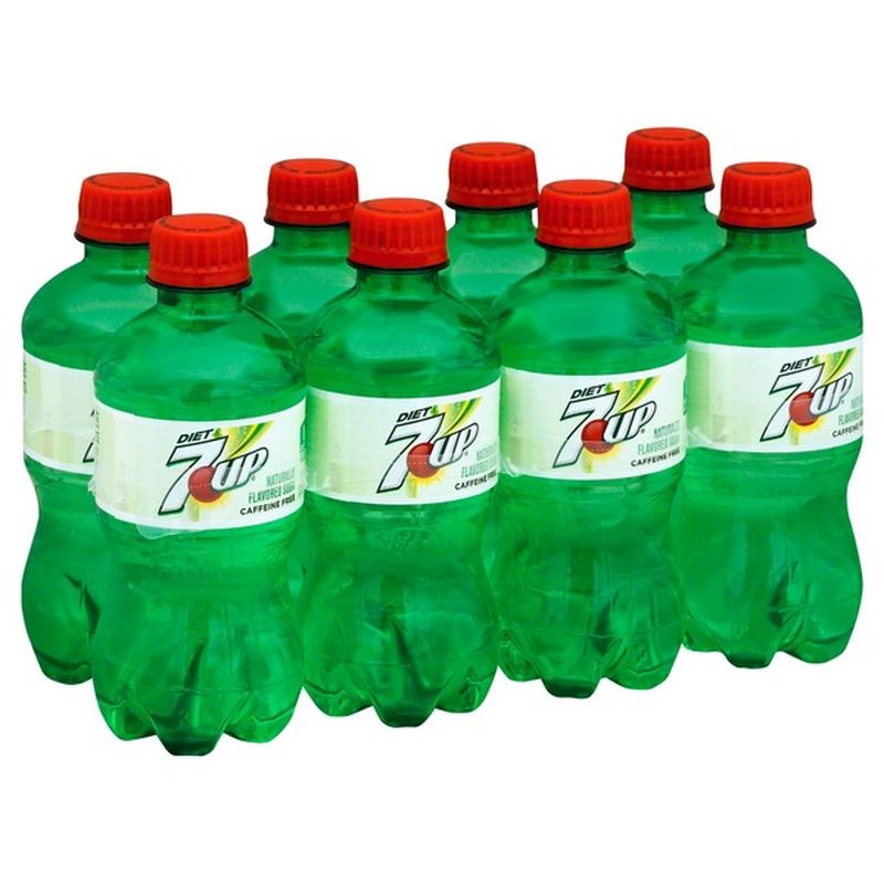 Diet 7UP Lemon Lime Soda (12 fl oz) from HEB Instacart