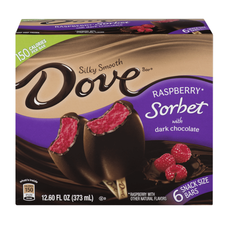 Dove Raspberry Sorbet with Dark Chocolate (12.6 fl oz) from Stop & Shop