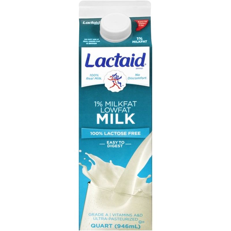 Lactaid Lowfat Lactose Free Milk (1 qt) - Instacart