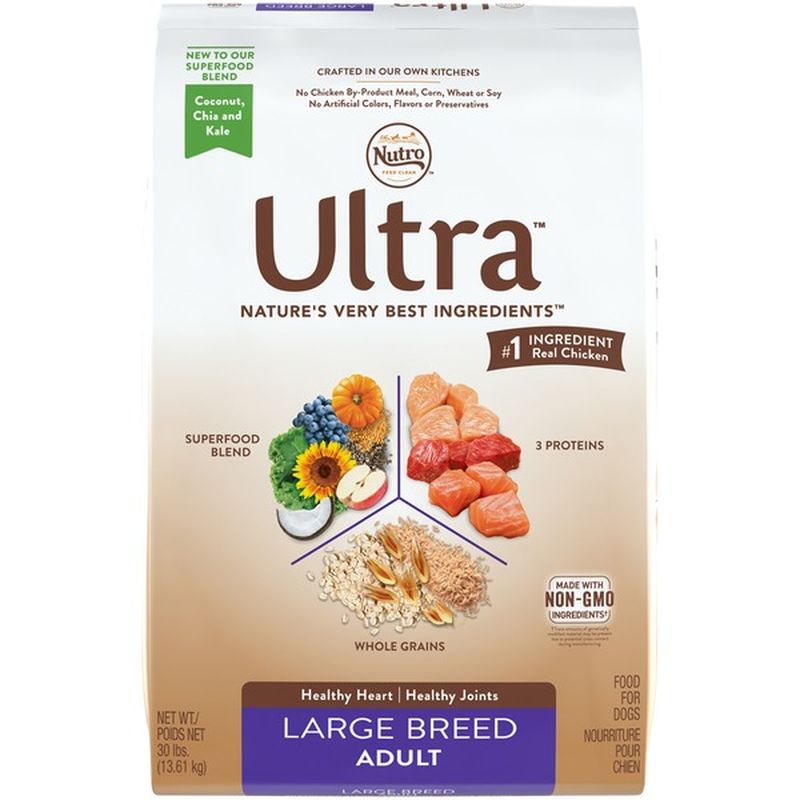 nutro ultra senior dog food 30 lb
