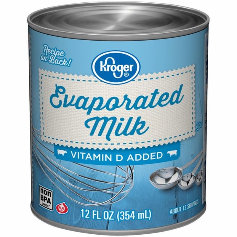 Kroger Evaporated Milk (12 fl oz) from Kroger Instacart