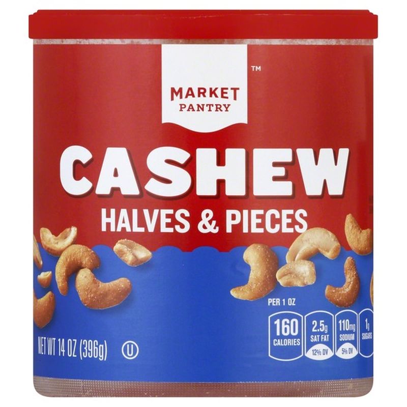 Market Pantry Cashew Halves Pieces 14 Oz Instacart
