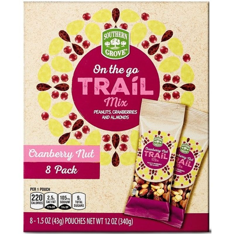 Southern Grove Peanut Cranberry Almond Trail Mix (8 ct) from ALDI