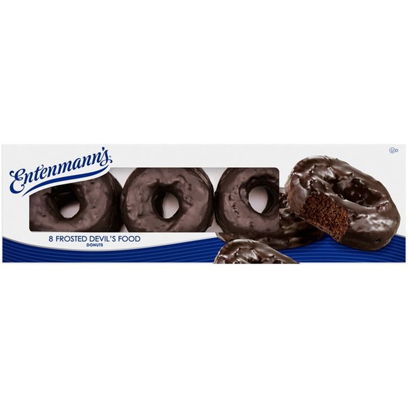 Entenmann�s Frosted Devil�s Food Donuts (1.5 oz) from