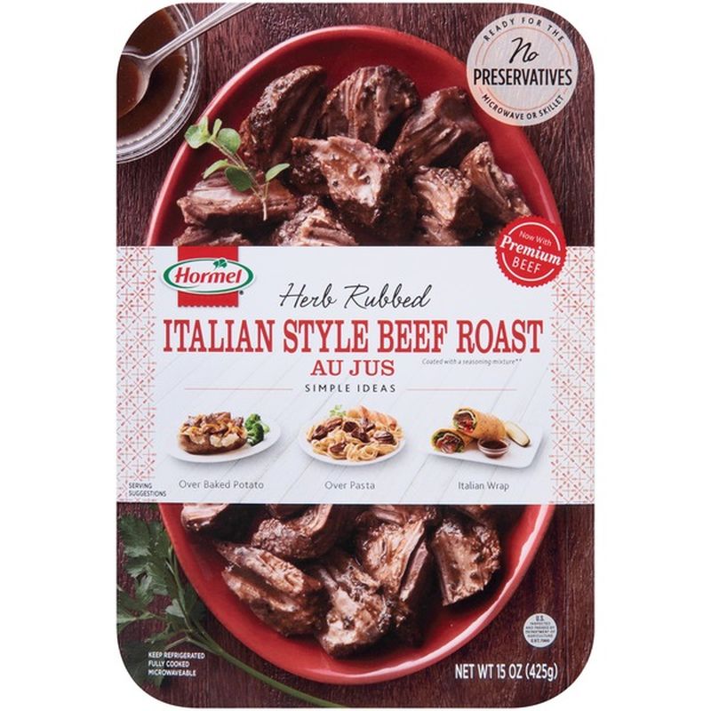 Hormel Herb Rubbed Italian Style Beef Roast au Jus (15 oz) Instacart