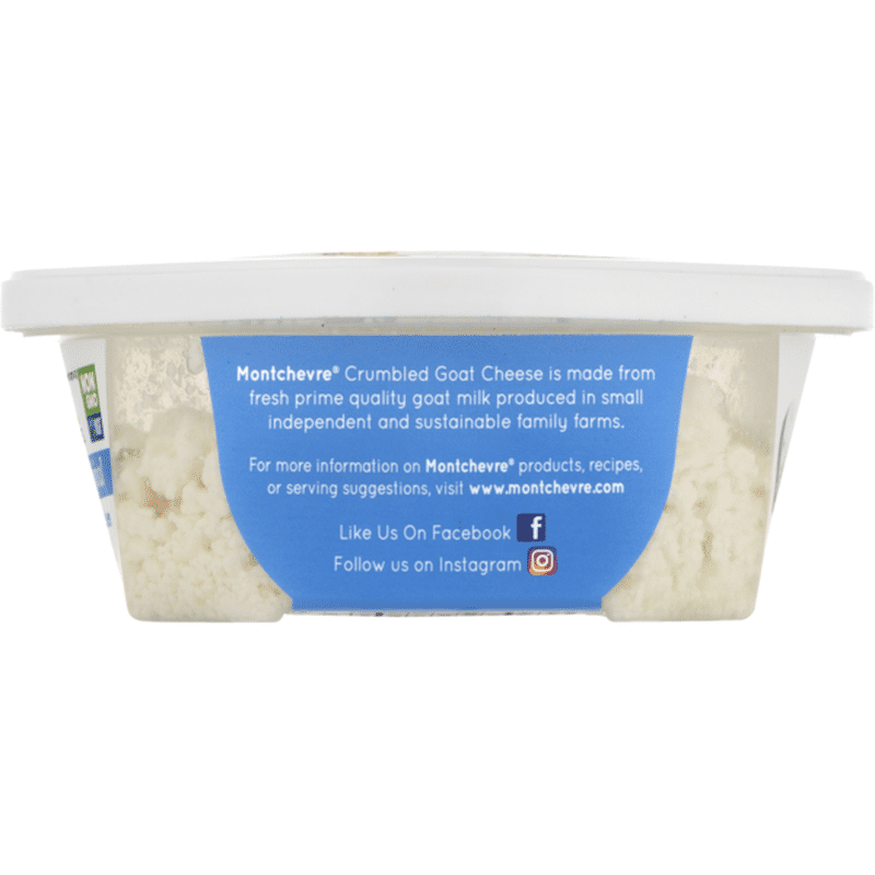 Montchevre Original Crumbled Goat Cheese (4 oz) Instacart