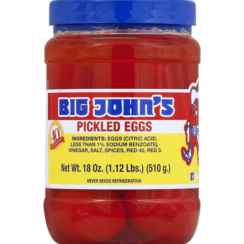 Big John's Eggs, Pickled (18 oz) Instacart