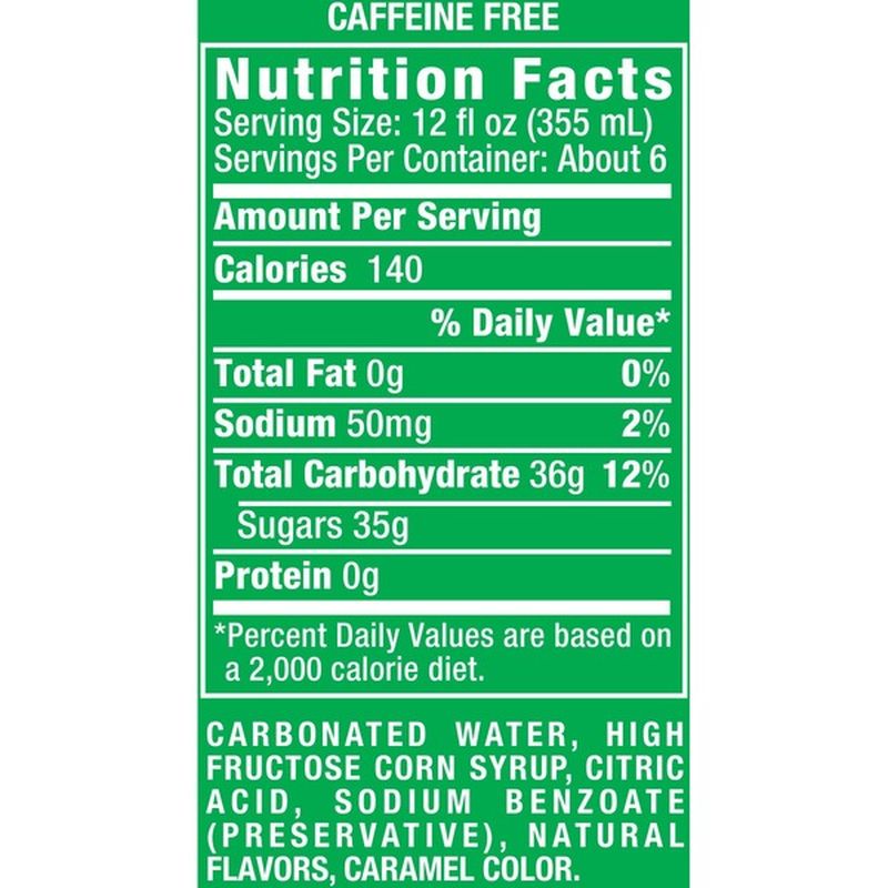 Canada Dry Caffeine Free Ginger Ale