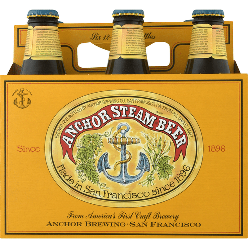 Anchor Brewing Co Beer Anchor Steam 12 Fl Oz Instacart