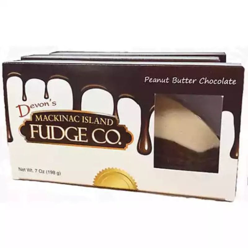 Devon's McKinac Island Fudge Peanut Butter Chocolate Fudge