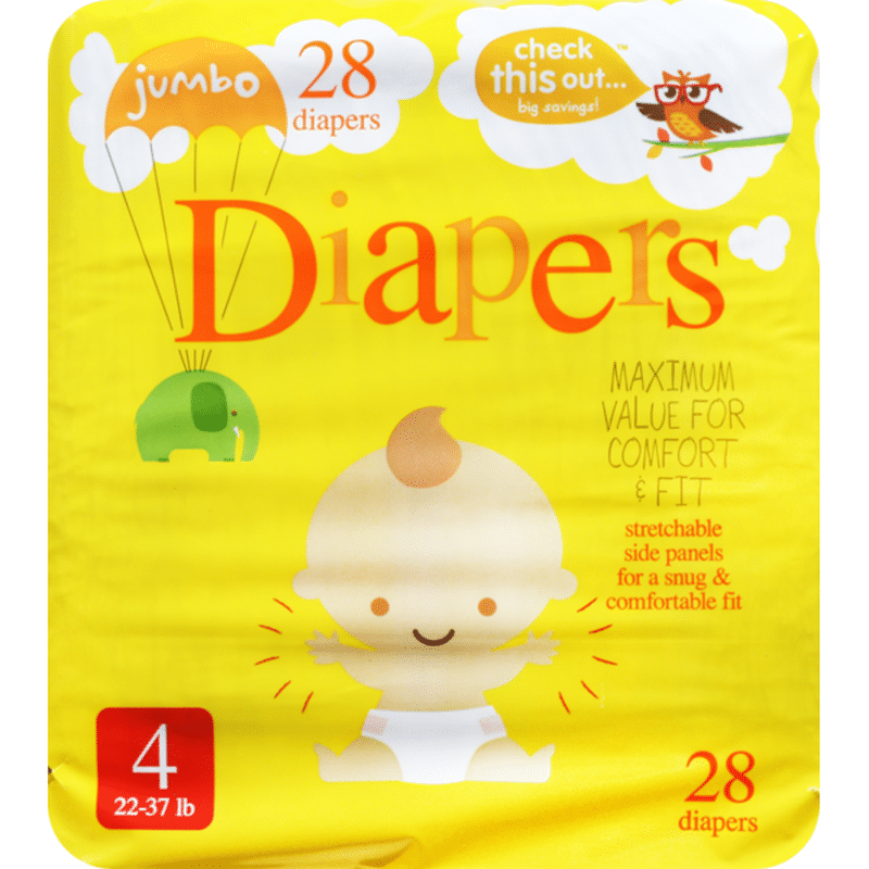 The Kroger Co. Size 4 Diapers