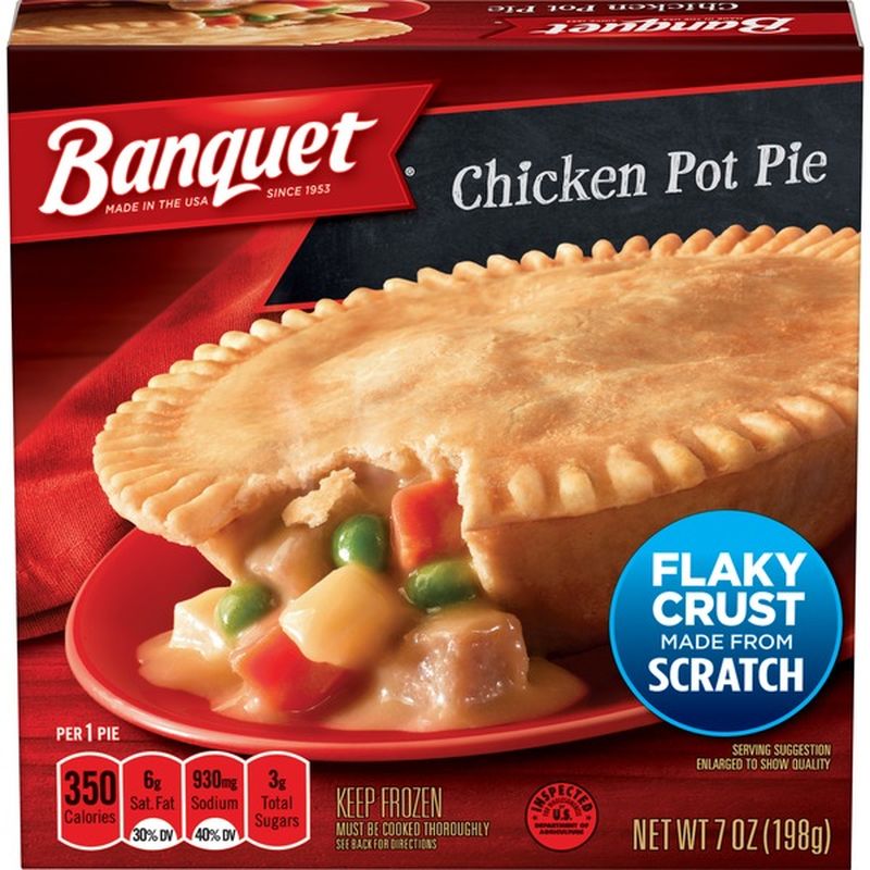 Banquet Chicken Pot Pie (7 oz) Instacart