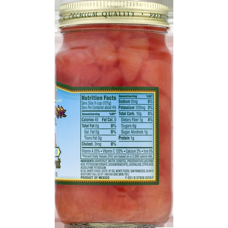 Del Monte Red Grapefruit, in Water (19.5 oz) Instacart