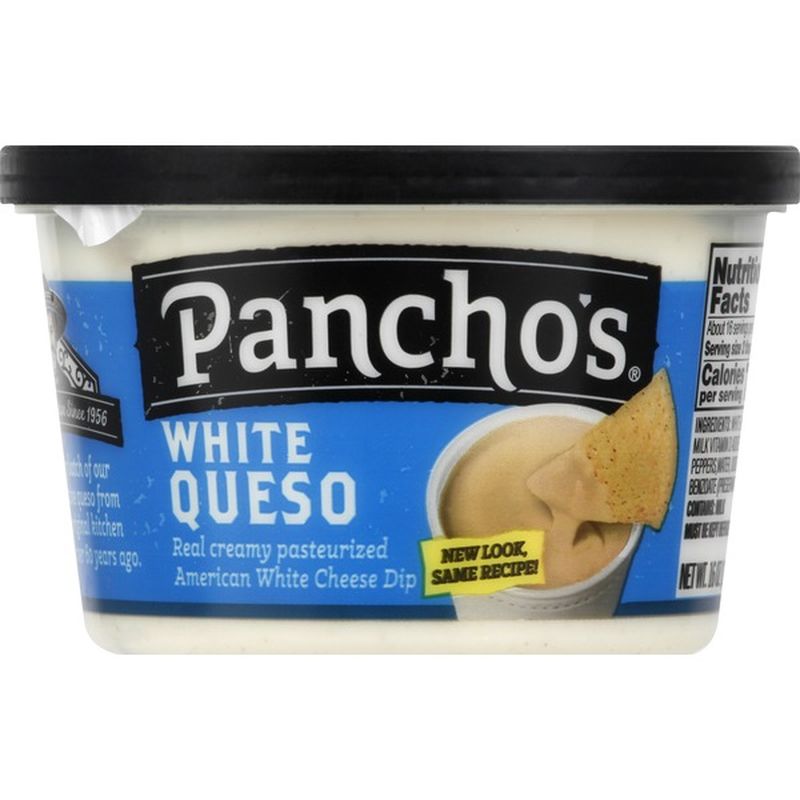 Panchos Cheese Dip, American, White (16 oz) Instacart