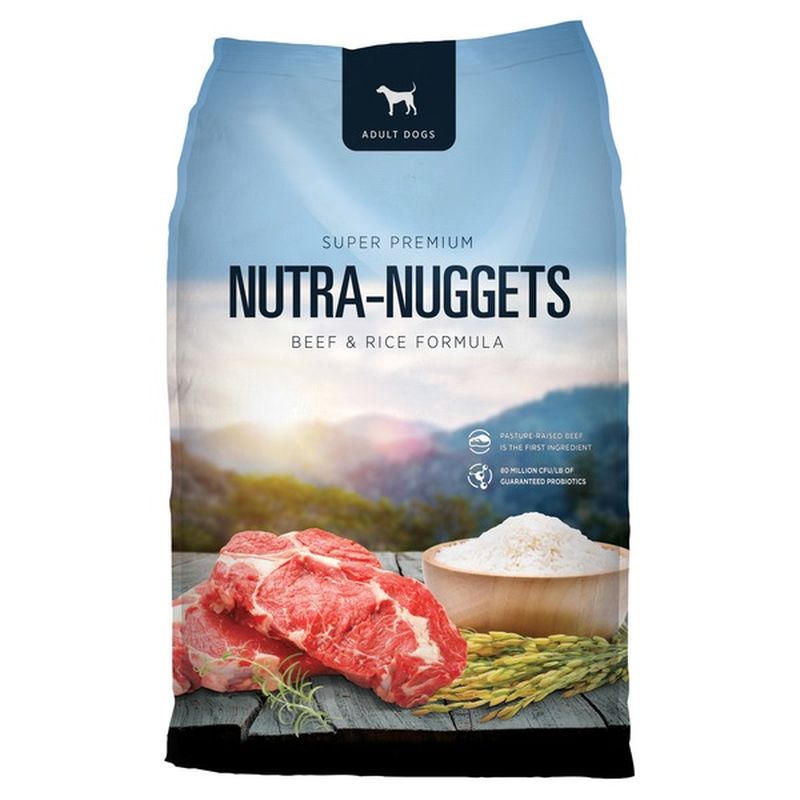 Nutra-Nuggets Beef \u0026 Rice Dog Food (50 