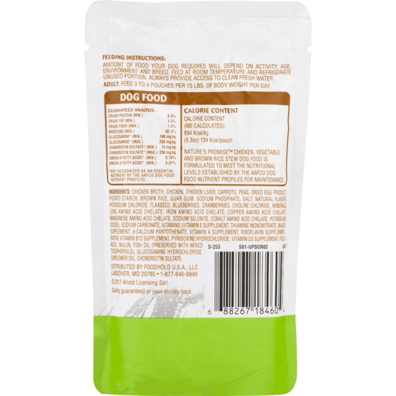 nature promise dog food