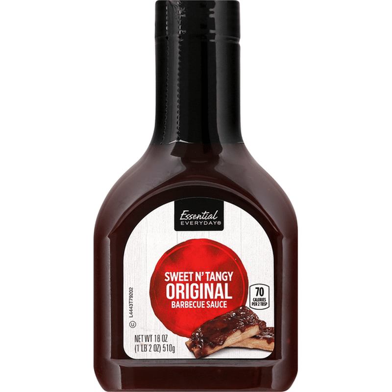 Essential Everyday Barbecue Sauce, Original, Sweet N' Tangy (18 oz