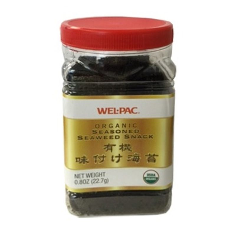 Wel-Pac Organic Seasoned Seaweed Snack In Jar