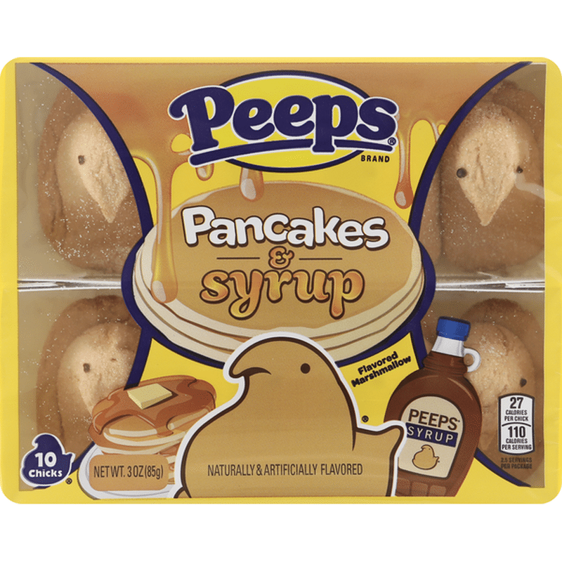 PEEPS Marshmallow, Pancakes & Syrup (10 each) Instacart