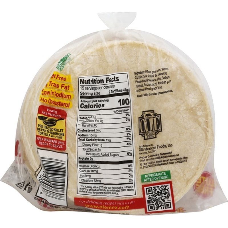 La Banderita Corn Tortillas (27.5 oz) from Walmart Instacart