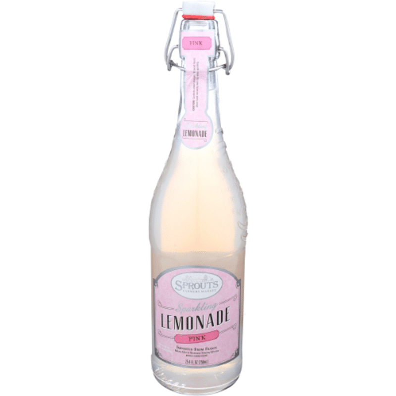 Sprouts Pink Sparkling Lemonade (25.4 fl oz) Instacart