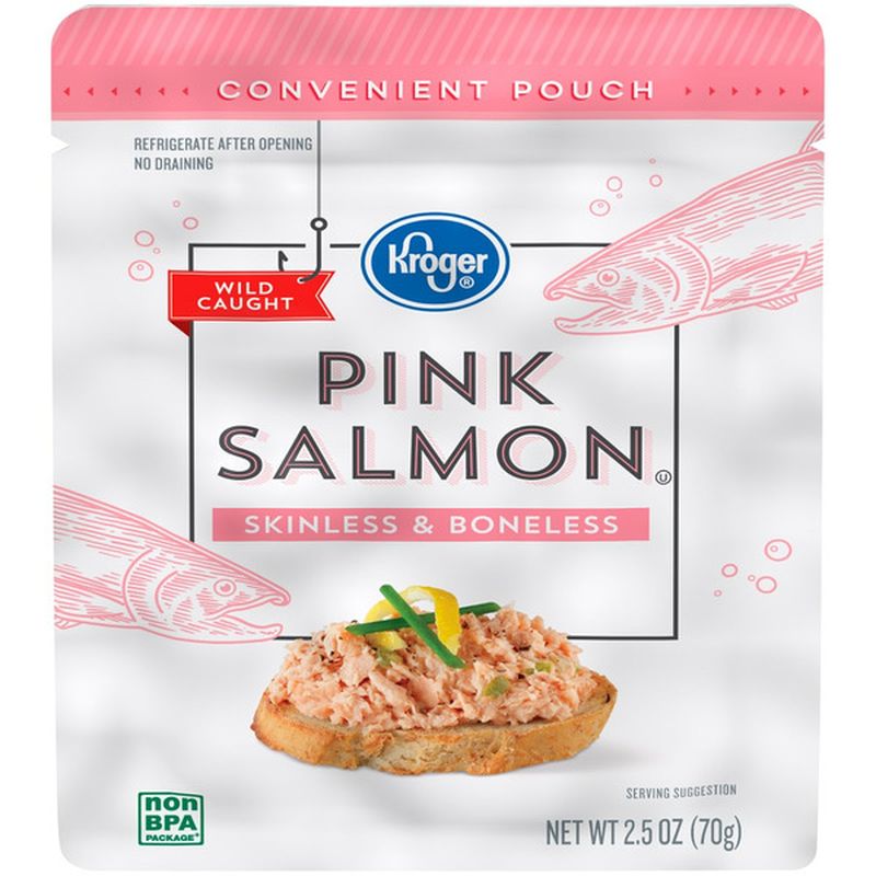 Kroger Pink Salmon Skinless And Boneless