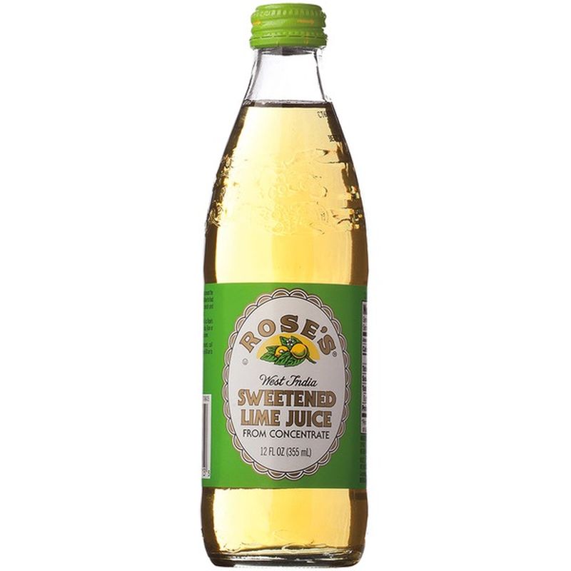 Rose S Sweetened Lime Juice 12 Fl Oz Instacart