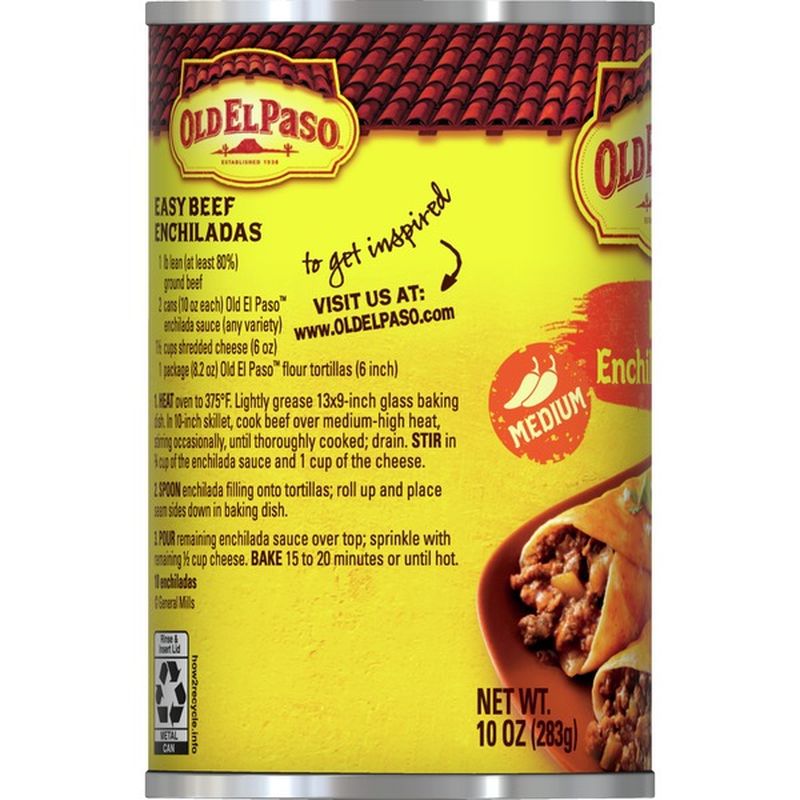 Old El Paso Enchilada Sauce Medium Red (10 oz) from ShopRite Instacart