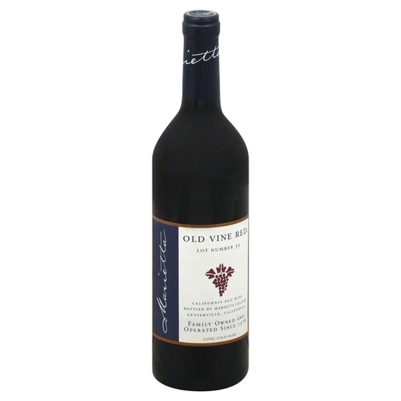 Marietta Red Wine, California, Ole Vine Red (750 ml) Instacart