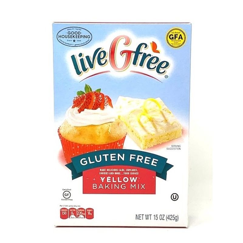 liveGfree Gluten Free Yellow Baking Mix (15 oz) - Instacart