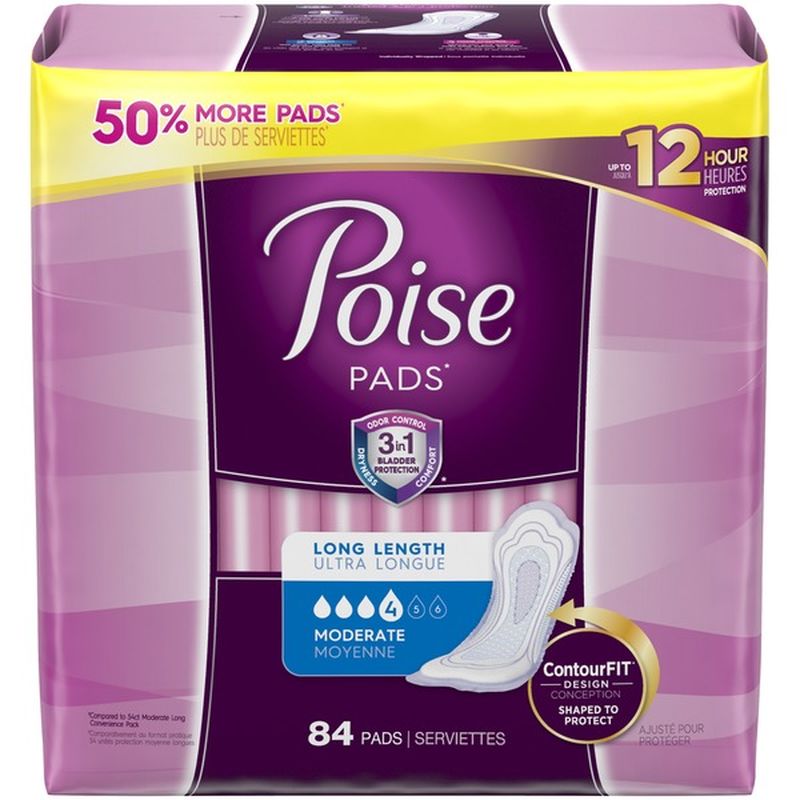 Poise Incontinence Pads 84 Ct From Walmart Instacart   Large 3e7b6a40 C07d 4519 Bd91 25438e36b597 