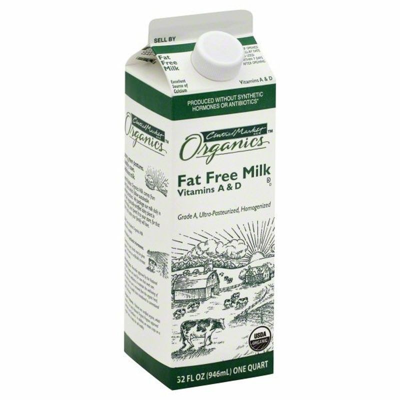 Central Market Fat Free Milk