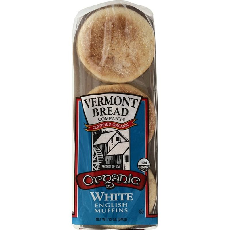 Vermont Bread English Muffins, White (12 oz) Instacart