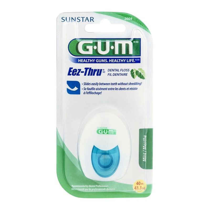 GUM EezThru Dental Floss (1 ct) Instacart