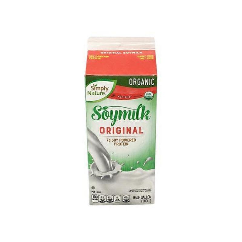 Simply Nature Organic Original Soymilk (64 fl oz) Instacart