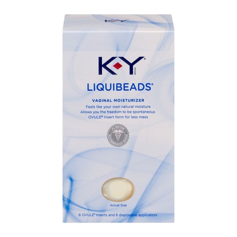 Ky® Personal Lubricant, Liquibeads Vaginal Moisturizer, Supplement