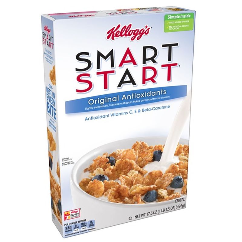 Kellogg's Smart Start Breakfast Cereal Original Antioxidants (17.5 oz) Instacart